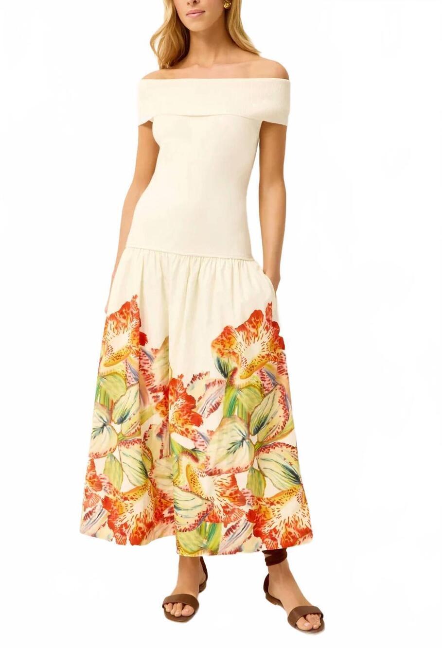 NEW MARIE OLIVER daniella maxi dress in sonnet